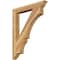 Ekena Millwork Balboa Traditional Rough Sawn Bracket, Western Red Cedar, 4"W x 32"D x 40"H BKT04X32X40BOA01RWR - alternate 1